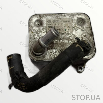 03H117021D теплообменник масляный Теплообменник масляный Volkswagen Touareg
