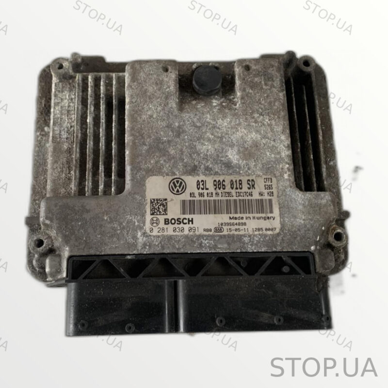 03L906018SR блок управления двигателем Блок управления двигателем Skoda Sup