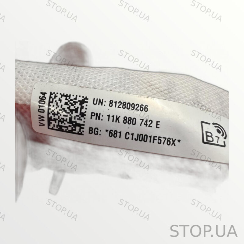 11K880742E подушка безопасности шторка правая Подушка безопасности AIRBAG ш — изображение 2