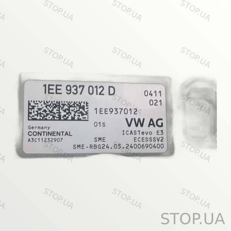 1EE937012D Блок комфорта Volkswagen ID.4 (2020–2023) — изображение 3