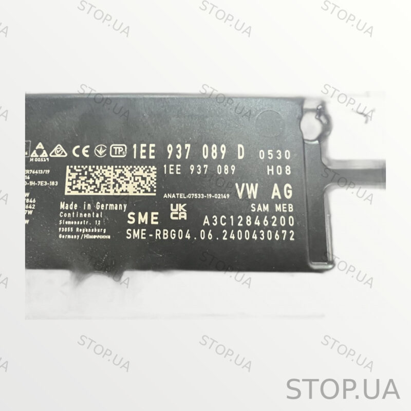1EE937089D блок комфорта Volkswagen ID.4 (2020–2023) — изображение 3