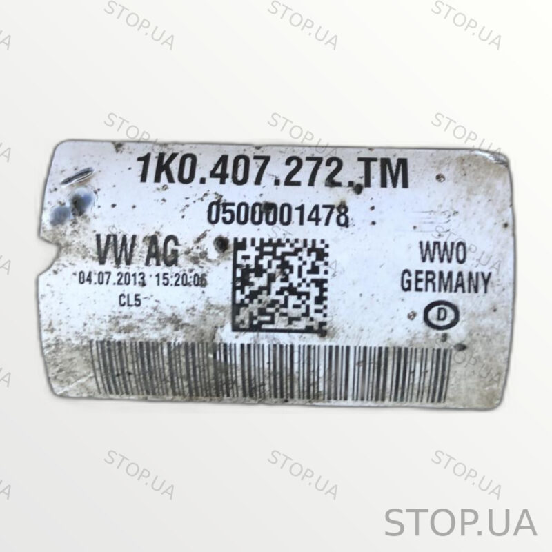1K0407272TM передняя правая полуось Volkswagen 1K0407272TM Полуось передняя — изображение 2