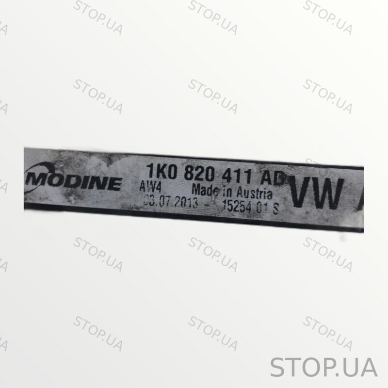 1K0820411AD радиатор кондиционера Volkswagen 1K0820411AD Радиатор кондицион — изображение 3