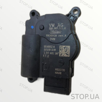 2Q0907511G привод заслонки печки Привод заслонки печки Volkswagen Tiguan 2