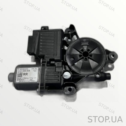 2Q0959408 мотор стеклоподъемника задний правый Мотор стеклоподъемника задни