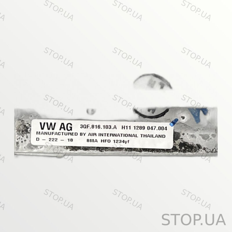 3QF816103A радиатор печки 3QF816103A Радиатор печки Volkswagen Atlas 17-20 — изображение 2