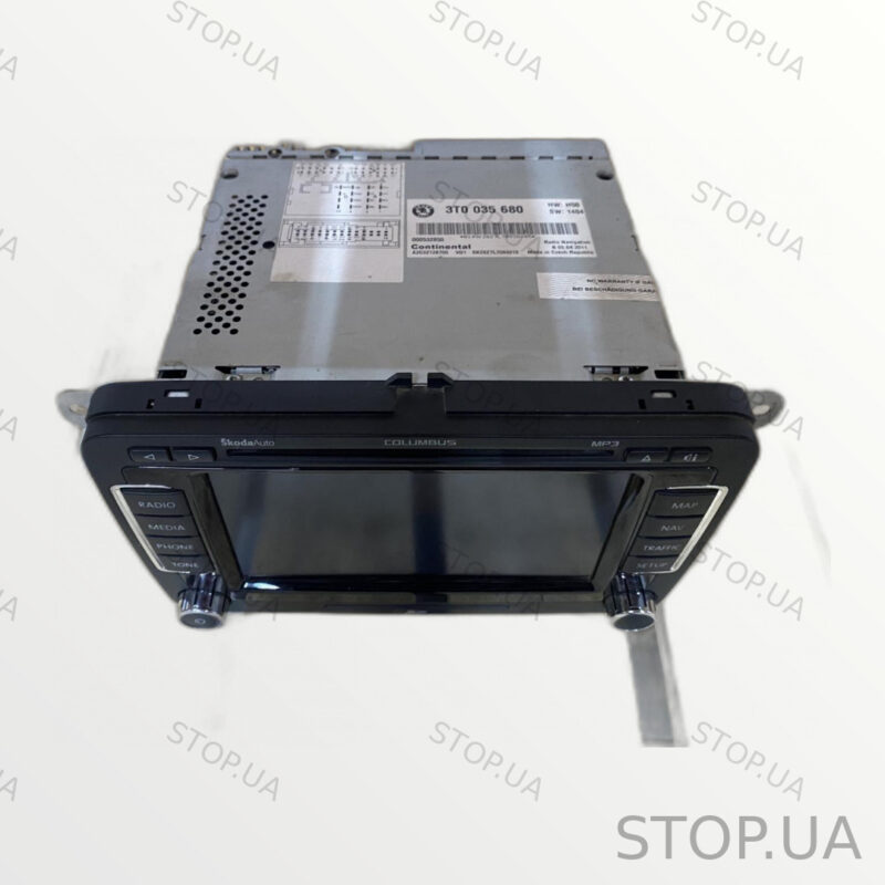 3T0035680 магнитола с навигацией 3T0035680 Магнитола Columbus навигация Sko — изображение 2