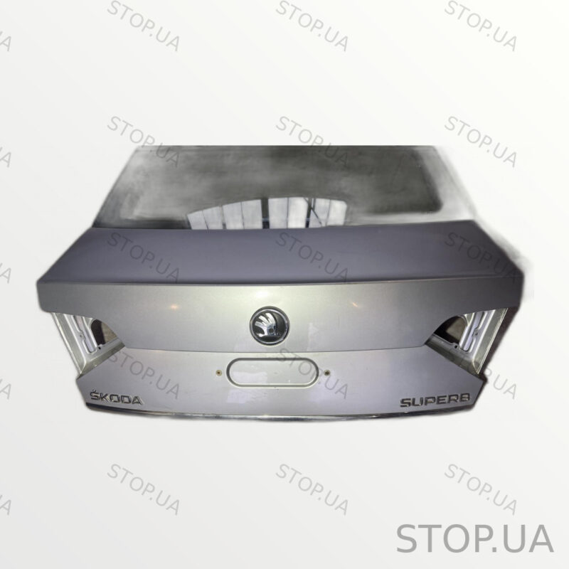 3T5827024C крышка багажника Крышка багажника Skoda Superb 2 13-15 рестайлин — изображение 2