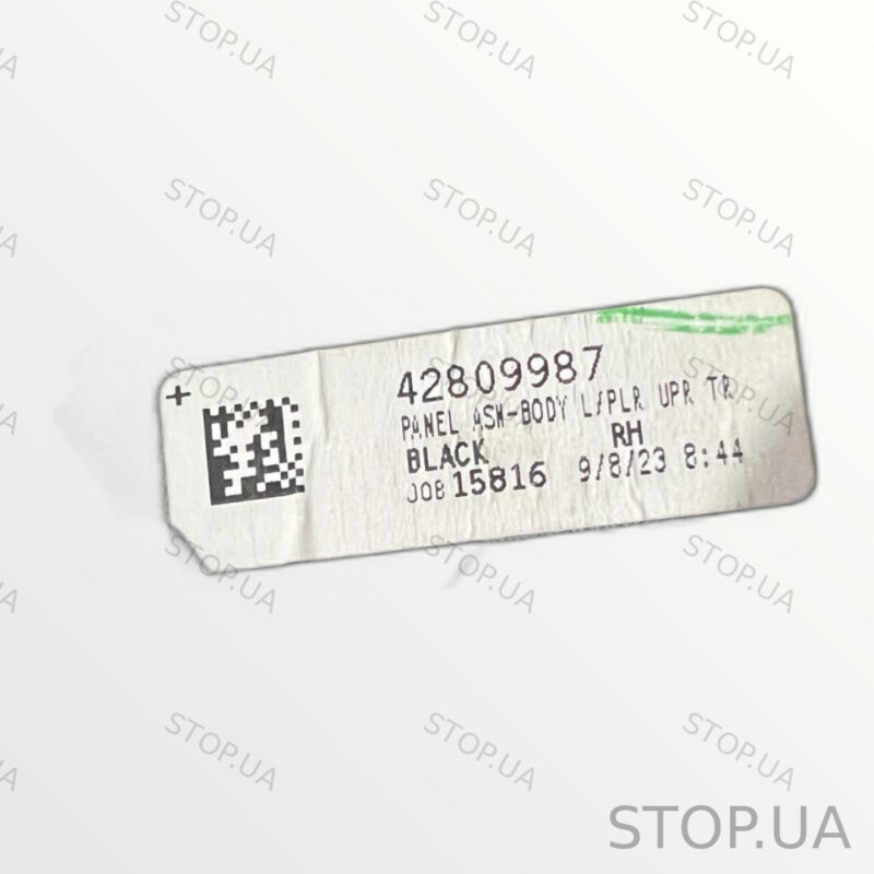 42809987 накладка Chevrolet Bolt EUV (2022–2023) — изображение 2