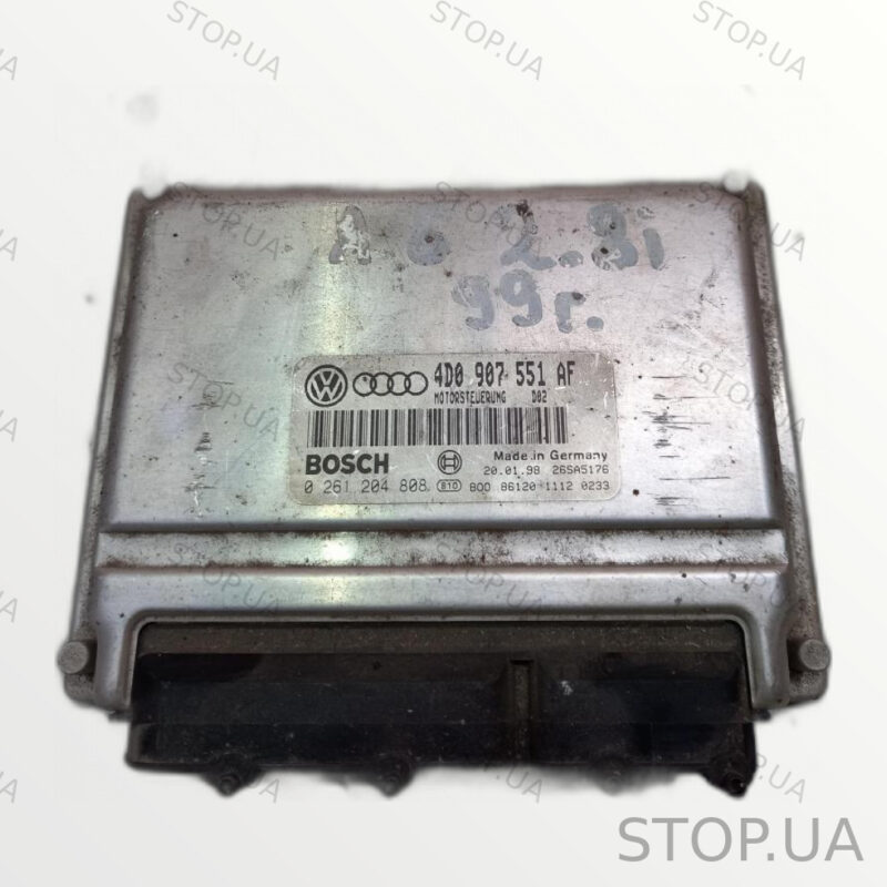 4D0907551AF блок управления двигателем Audi Блок управления двигателем A6 C