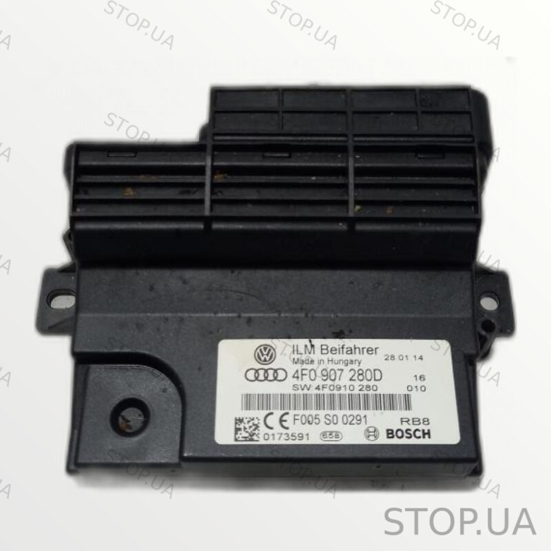 4F0907280D блок управления бортовой сети Блок управления бортовой сети Audi