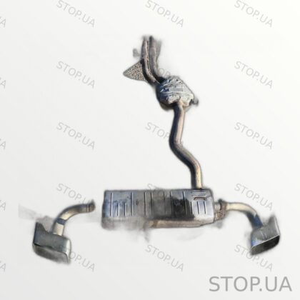 4M0253181AN глушитель задняя часть Audi Q7 4M 2015-2020 3.0 TFSI глушитель