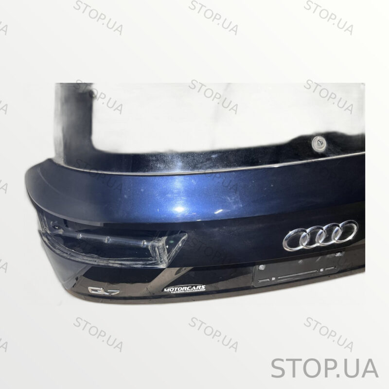 4M0827025D крышка багажника Крышка багажника Audi Q7 4M 2015-2020 3.0 TFSI — изображение 2