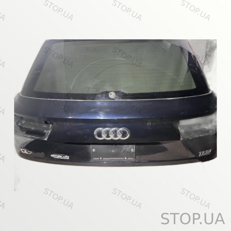 4M0827025D крышка багажника Крышка багажника Audi Q7 4M 2015-2020 3.0 TFSI — изображение 4