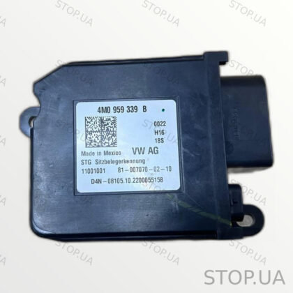 4MO959339B блок управления датчиком присутствия пассажира 4MO959339B Блок у