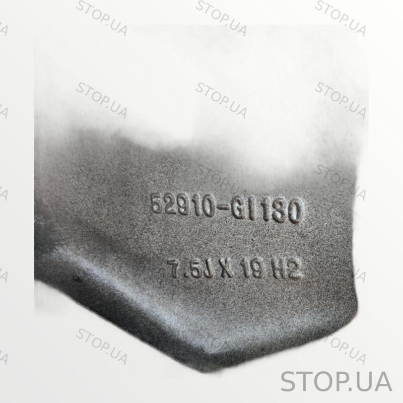 52910GI130 литой диск Диск литой 5X114,3 7,5JX19 H2 с дефектом Hyundai Ioni — изображение 3