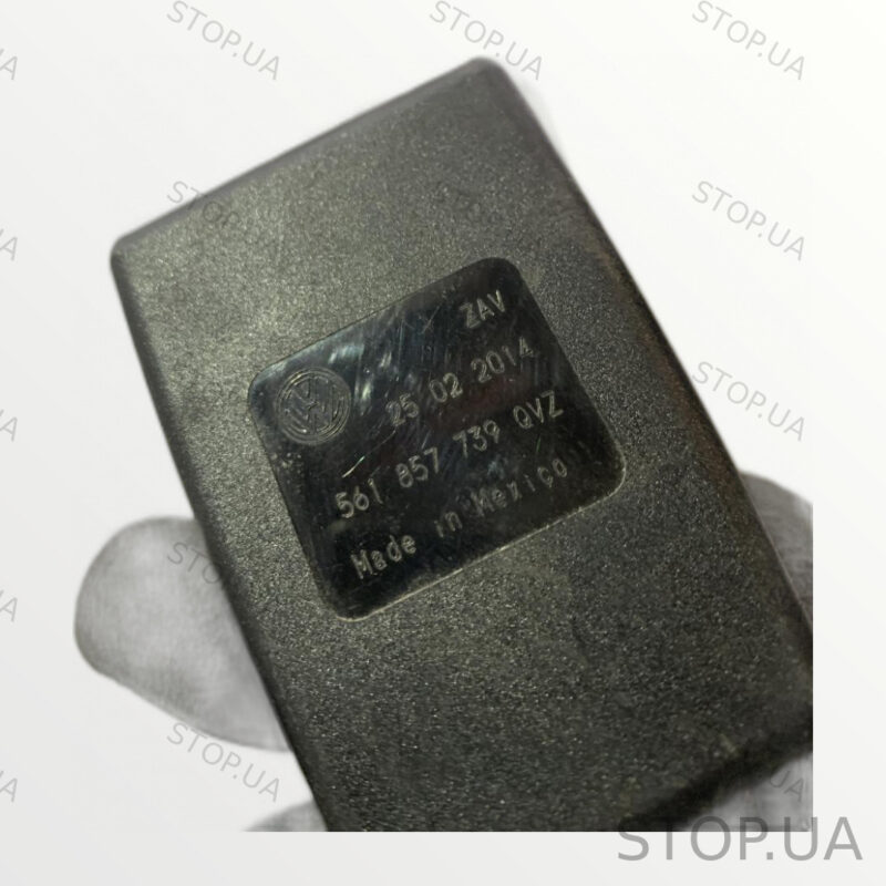 561857739 замок ремня безопасности Замок ремня безопасности Volkswagen B7 U — изображение 2