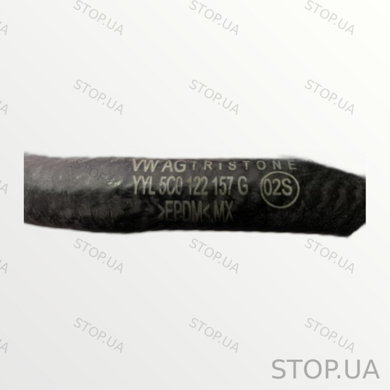 5C0122157G патрубок охлаждения Патрубок охлаждения Volkswagen B7 USA SKU 5C — изображение 4