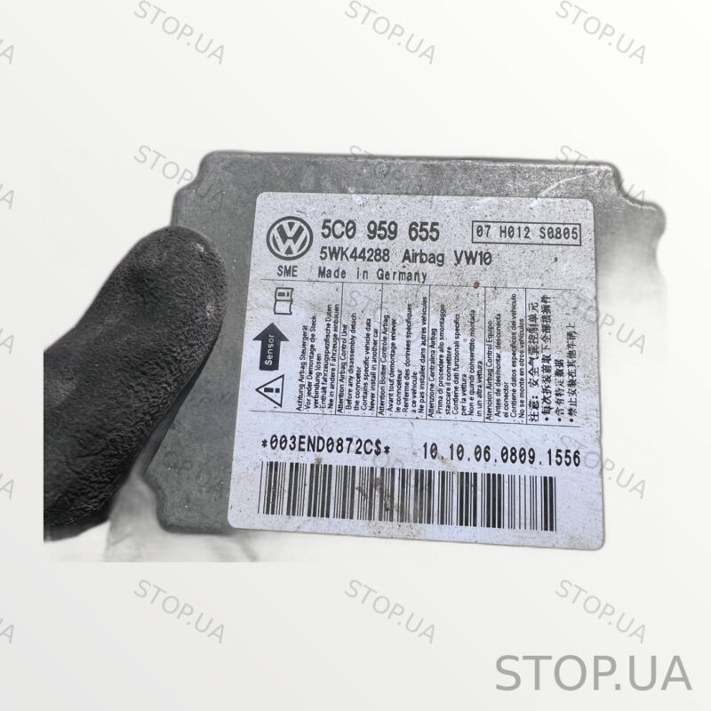 5C0959655 модуль подушки безопасности Модуль SRS Airbag Volkswagen Jetta 6 — изображение 2
