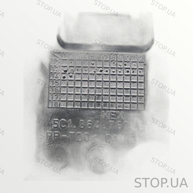 5C1864767B кронштейн опоры отдыха ноги Кронштейн опоры для ноги Volkswagen — изображение 2