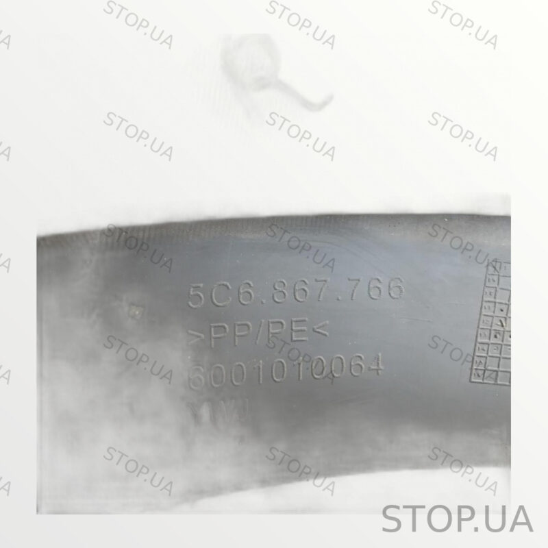 5C6867766 обшивка стойки задней правой Volkswagen Jetta 6 USA обшивка задне — изображение 3