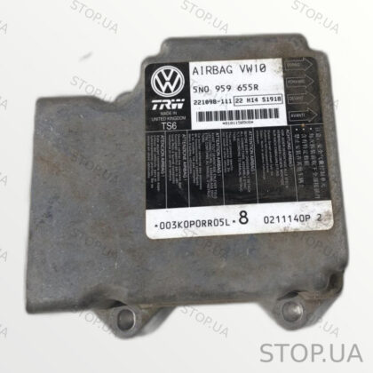 5N0959655R блок управления подушками безопасности Volkswagen Passat B7 блок
