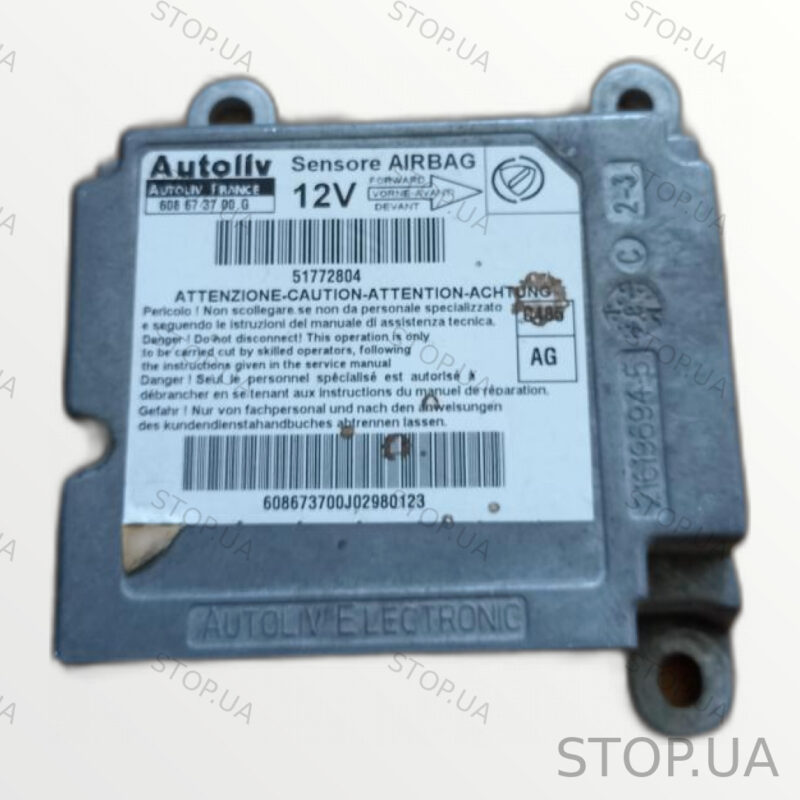 608673700G блок управления подушками безопасности Блок управления AirBag Fi