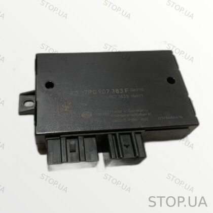 7P0907383F блок фаркопа 7P0907383F Блок фаркопа Volkswagen Touareg 10-18 Бл