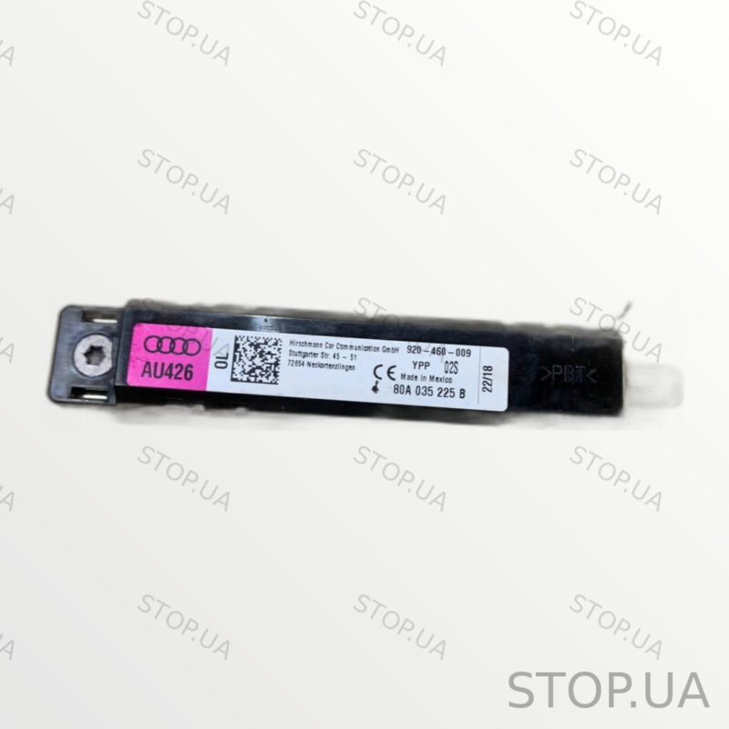 80A035225B усилитель антенны левый 80A035225B Усилитель антенны левый Audi
