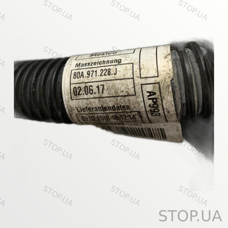 80A971228J проводка аккумулятора Проводка аккумулятора Audi Q5 80A 2017-202 — изображение 2
