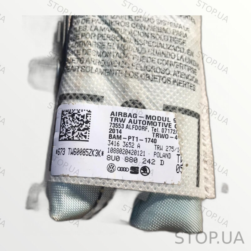 8U0880242D подушка безопасности Audi Array (2011–2017)