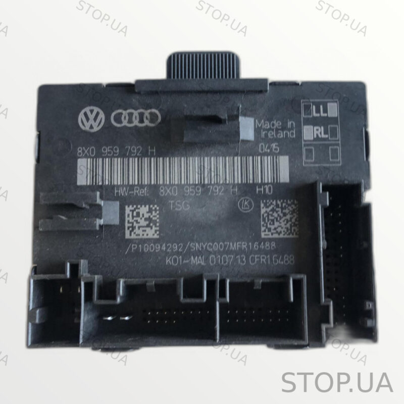 8X0959792H блок управления дверью Volkswagen 8X0959792H блок управления две — изображение 2