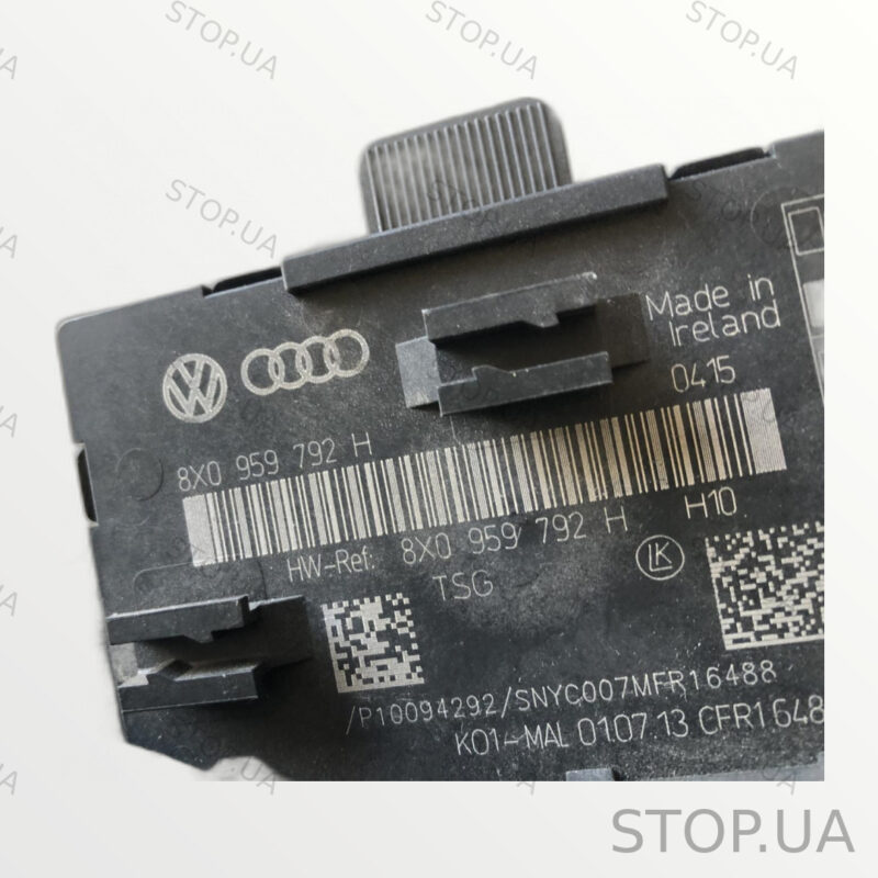 8X0959792H блок управления дверью Volkswagen 8X0959792H блок управления две — изображение 3
