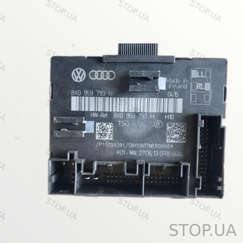 8X0959793H блок управления дверью Volkswagen 8X0959793H блок управления две — изображение 2