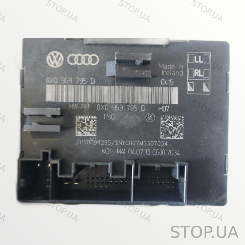 8X0959795D блок управления дверью Volkswagen 8X0959795D блок управления две — изображение 2