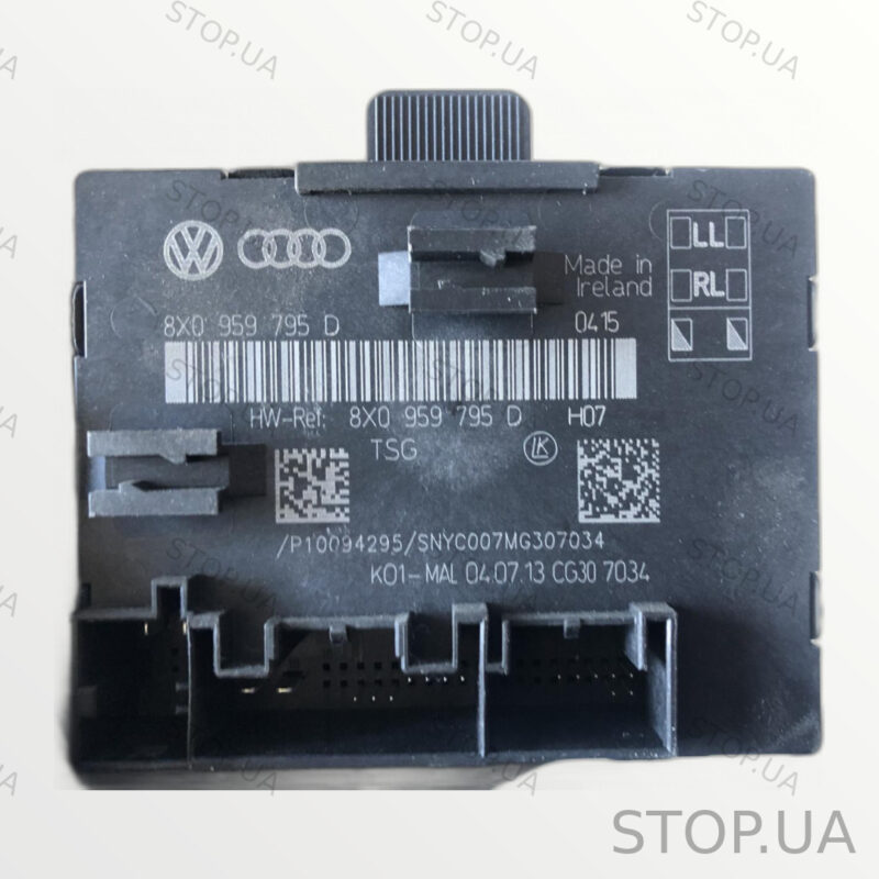 8X0959795D блок управления дверью Volkswagen 8X0959795D блок управления две — изображение 3