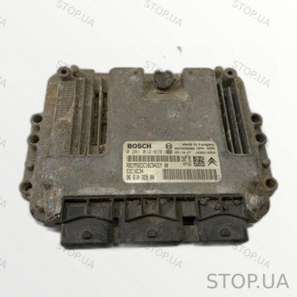 9653958980 блок управления двигателем Блок управления двигателем 1.6 HDI Ci