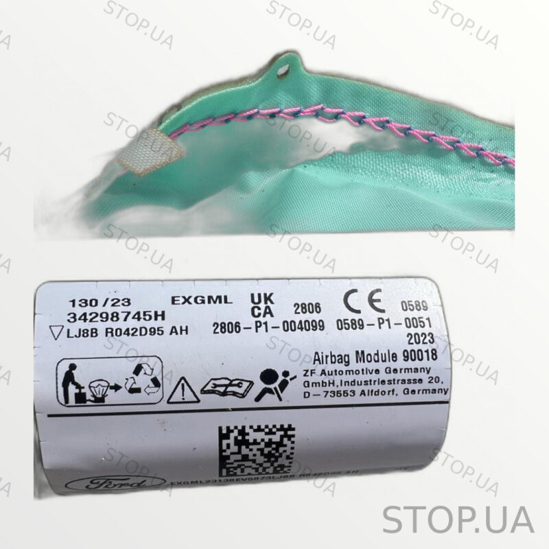 LJ8BR042D95AH подушка безопасности боковая левая Подушка безопасности AIRBA — изображение 2